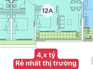 2pn 75m view sông hồng giá chỉ 4,x tỷ rẻ nhất thị trường