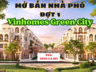 Mở bán vinhomes green city nhà phố 4 tầng giá chỉ 4 tỷ   nhận đăng ký xuất ưu tiên