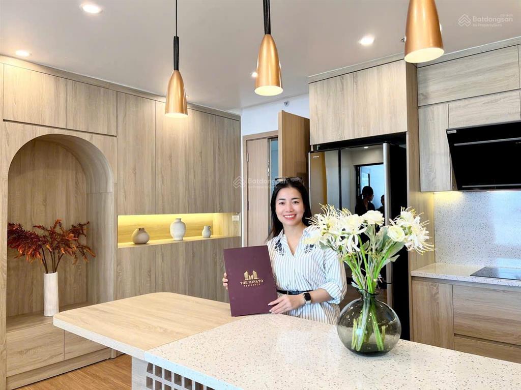 Cđt minato mở bán căn hộ 2 ngủ & phòng khách full kính tràn, view công viên bể bơi, chiết khấu 20%