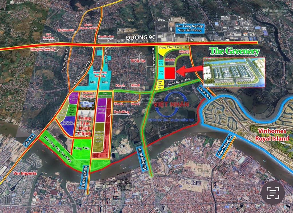 Giá giật mình 5,3 tỷ cho căn liền kề nội bộ 87m2 the greenery. hướng tây siêu hiếm ngay chân cầu nt