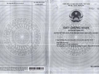 Tôi chính chủ cần bán mảnh đất full thổ cư 315.5m2 tại an lục long, châu thành  giá chỉ 1.7 tỷ