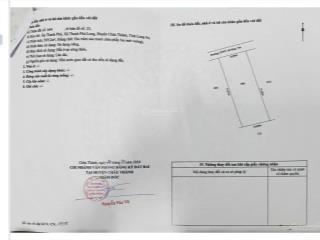 Chính chủ cần bán nhanh 269.2m2 đất full thổ cư tại huyện châu thành  sổ vuông  giá sốc chỉ 3 tỷ