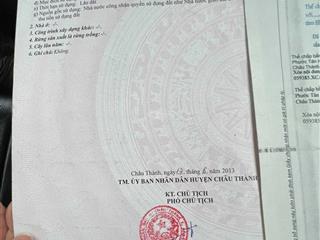 Bán gấp lô đất đẹp 515,9m2 full thổ cư phước tân hưng, châu thành, long an, chỉ 3,5 tỷ