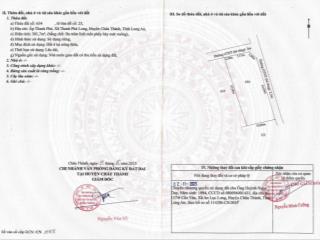 Bán lô đất 301.7m2, 2 mặt tiền hơn 37m, đường ô tô vào tận nơi tại thanh phú long  chỉ 3.5 tỷ