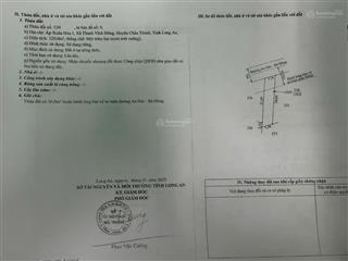Bán lô đất 120m2 full thổ  tt thanh vĩnh đông  đường nhựa ao sen bà hùng 6m  giá sốc 1.18 tỷ