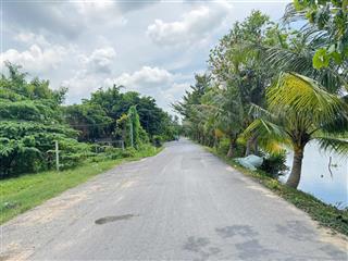 Bán đất dọc sông sài gòn  diện tích 55,8m2 (ngang 5m)  50m2 đất thổ cư  đường xe hơi rộng 6m