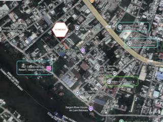 Đất thổ cư 204,1m2 (9,3x22)  có thể tách thành 2 thửa  vị trí sau chung cư a&t rverside giá tốt