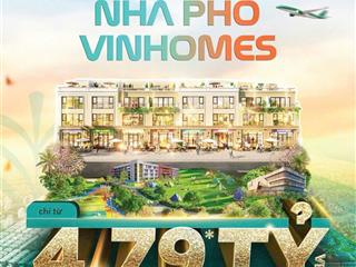 Chạm giấc mơ nhà phố vinhomes giá chính thức trung bình chỉ từ 4,79 tỷ đồng