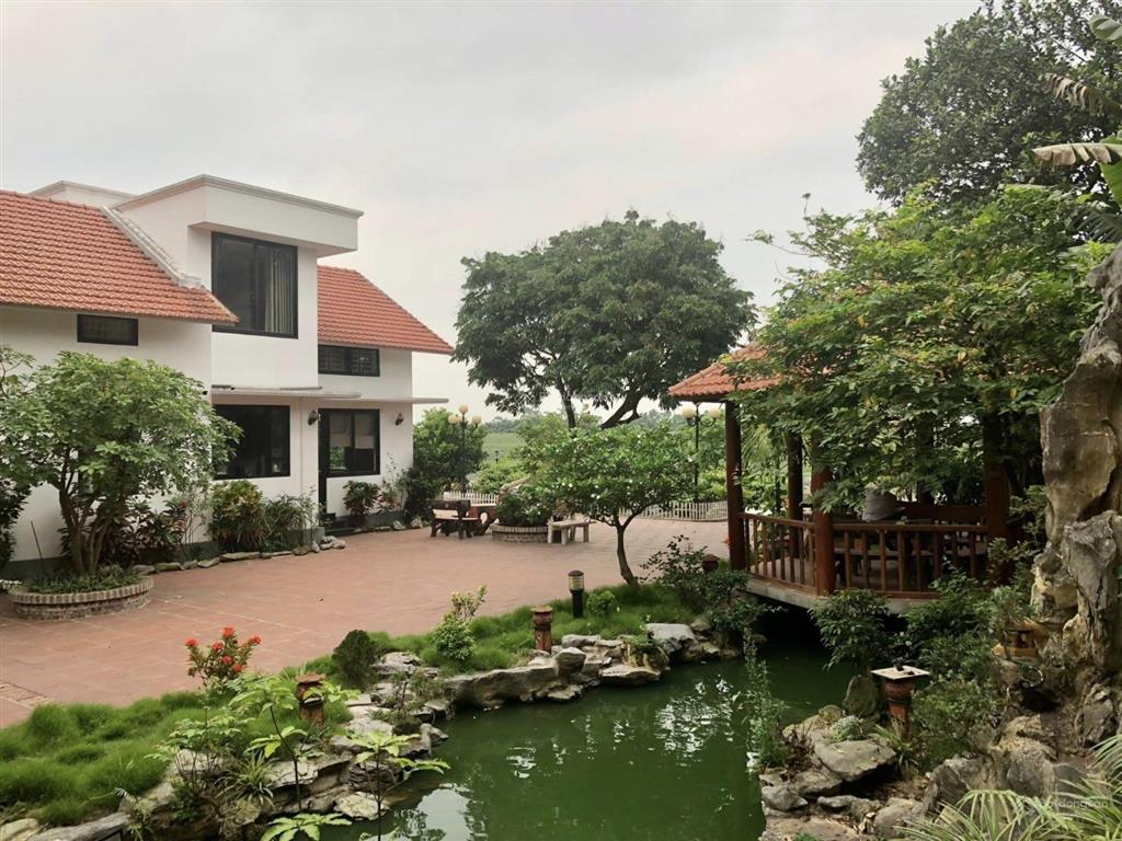 Siêu biệt thự ngọc thụy 1500m2  view sông hồng  đẳng cấp nghỉ dưỡng trong lòng hà nội