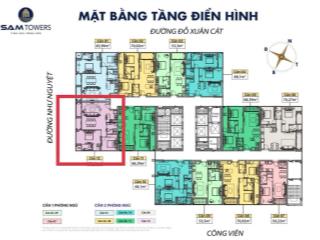 Bán căn hộ sam towers, như nguyệt, hải châu, đà nẵng, 7,9 tỷ, 83,61m2, view đẹp giá tốt