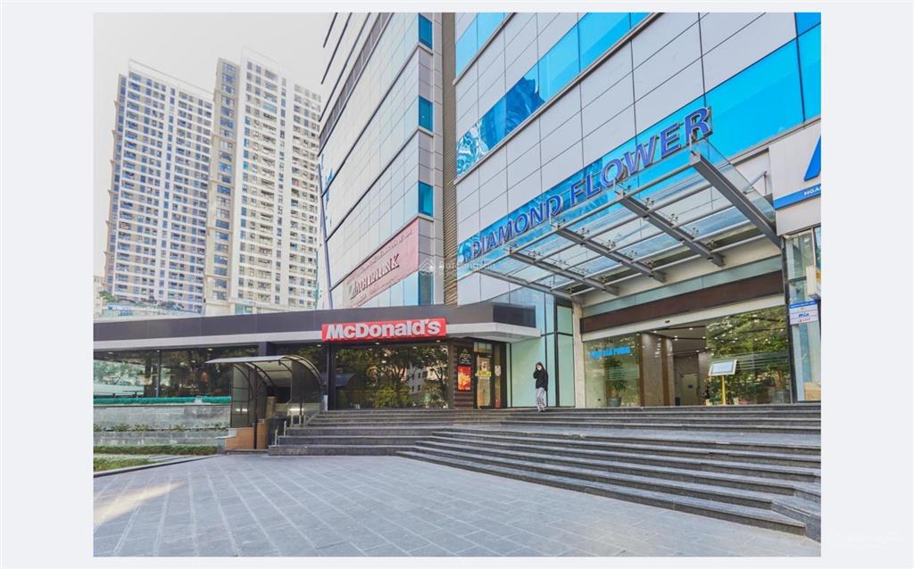 Chính chủ cho thuê sàn 200m2 sẵn nội thất diamond flower 46 lê văn lương, thanh xuân, hà nội