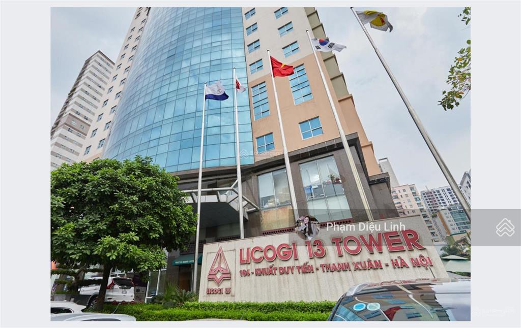 Cho thuê sàn văn phòng đẹp tòa licogi 13 sẵn nội thất ngay quận thanh xuân giá cực rẻ