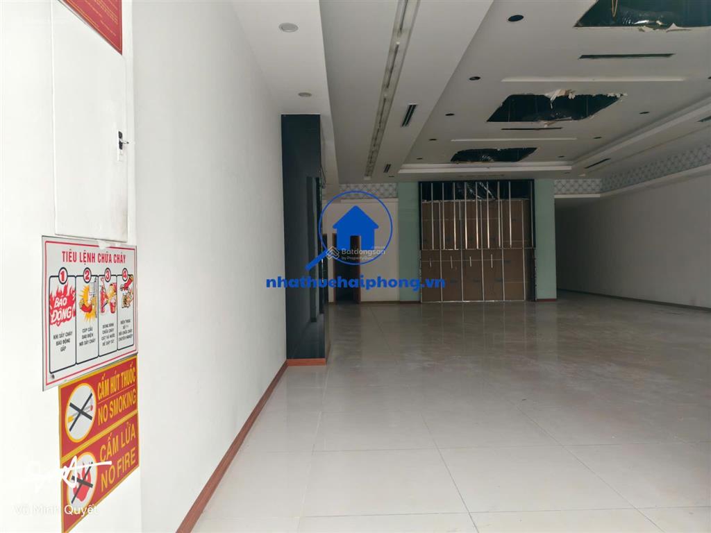 Cho thuê siêu phẩm mặt đường điện biên phủ, mặt tiền 9.5m, dt 270m2 thông sàn đẹp, vỉa hè rộng