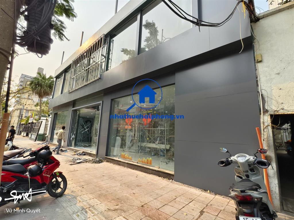 Cho thuê siêu phẩm mặt đường điện biên phủ, mặt tiền 9.5m, dt 270m2 thông sàn đẹp, vỉa hè rộng
