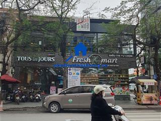 Cực hiếm! căn đôi mặt đường văn cao, mặt tiền 9m, dt 180m2, nhà 4 tầng thông sàn, có thang máy