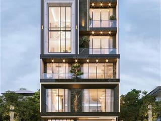 Cho thuê nhà mặt đường trục hồ sen  võ nguyên giáp, ngang 9m, dt 270m2, nhà 4 tầng 1 hầm, có pccc