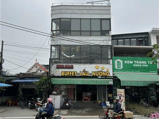 Bán nhà mặt đường đà nẵng đoạn đẹp kinh doanh sầm uất, ngang 6.3m vuông vắn, dt 113m2