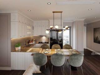 Cho thuê căn hộ platinum số 6 nguyễn công hoan, 127m2, 3pn, đủ đồ,view hồ  0814 332 ***