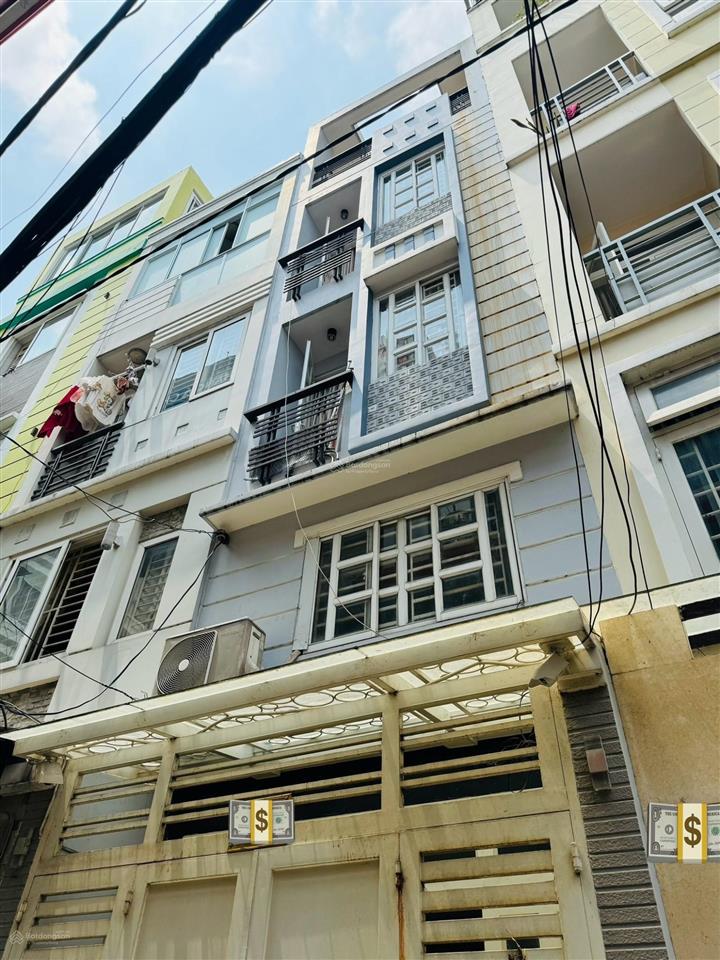 Hẻm 4m nguyễn thiện thuật (3m x 10m, 30m2). 5 tầng đúc. giá 7.8 tỷ tl