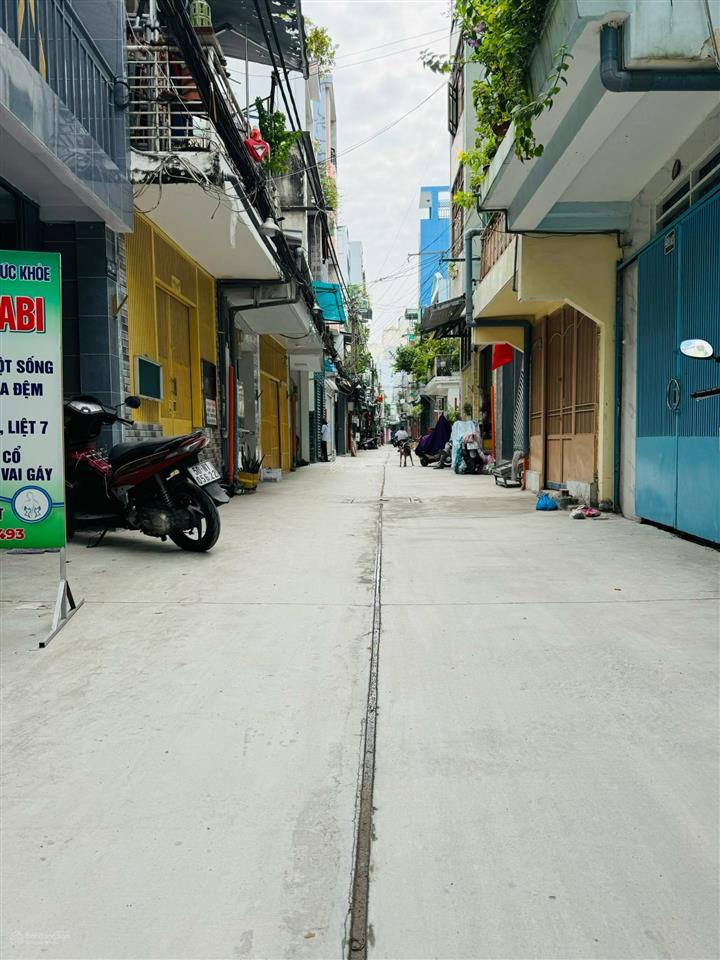 Hẻm 4m nguyễn thiện thuật (3m x 10m, 30m2). 5 tầng đúc. giá 7.8 tỷ tl