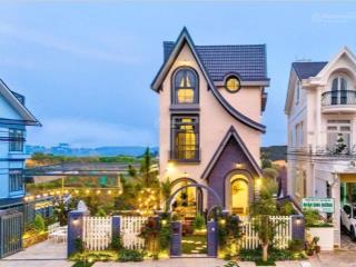 Villa kinh doanh kiểu pháp sân vườn khu dân cư đẹp