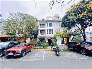 Bán biệt thự sân vườn phố văn cao, 2 thoáng, ô tô tránh, 162m2 4t mt 8.2m, giá 43 tỷ
