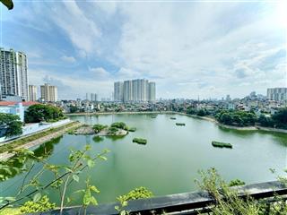 Toà vp  mặt hồ hạ đình  9 tầng thang máy  vỉa hè  kinh doanh  view hồ  gara  2 thoáng
