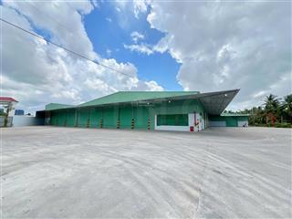 Kho xưởng bãi 10.500m2 kho xây dựng 7.500m2 có pccc tự động, đường võ nguyên giáp, lộ container