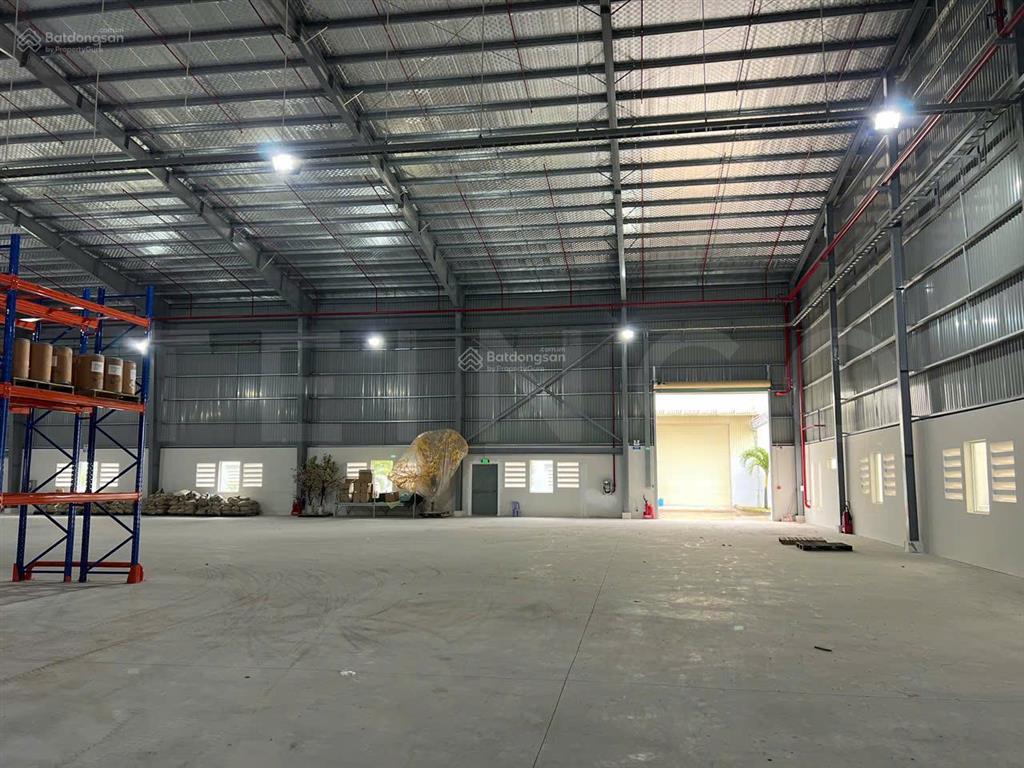 Kho xưởng 4.600m² có pccc tự động và điện 3 pha, trong khu công nghiệp bình minh (hoàng quân)