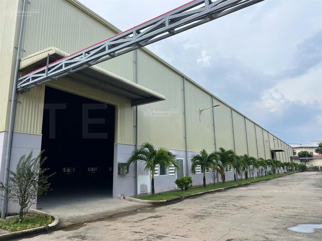 Kho xưởng 4.600m² có pccc tự động và điện 3 pha, trong khu công nghiệp bình minh (hoàng quân)