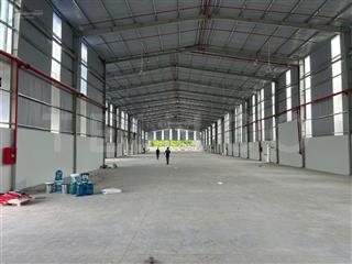 Kho xưởng 2.800m² có pccc tự động và điện 3 pha, đường quốc lộ 61c gần ngã 3 đường vành đai
