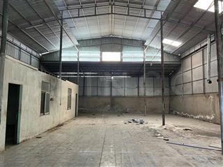 Kho xưởng 450 m² có trạm điện, cặp đường quốc lộ 1a, lộ container