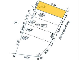 Bán gấp 287m² đất chu hóa việt trì mt 9m đường bê tông 4m cách nguyễn tất thành 100m giá 1,54 tỷ