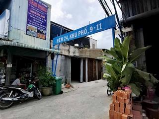 Đất 1/ ngắn thạnh lộc 17 cách cầu vượt ngã tư ga 150m dt 5*15m, hẻm xe hơi