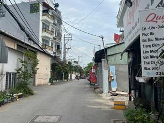 Mặt tiền thạnh xuân 43 quận 12 đường chuẩn 8m có lề
 ngang 6m dài 13m, công nhận 78 m2