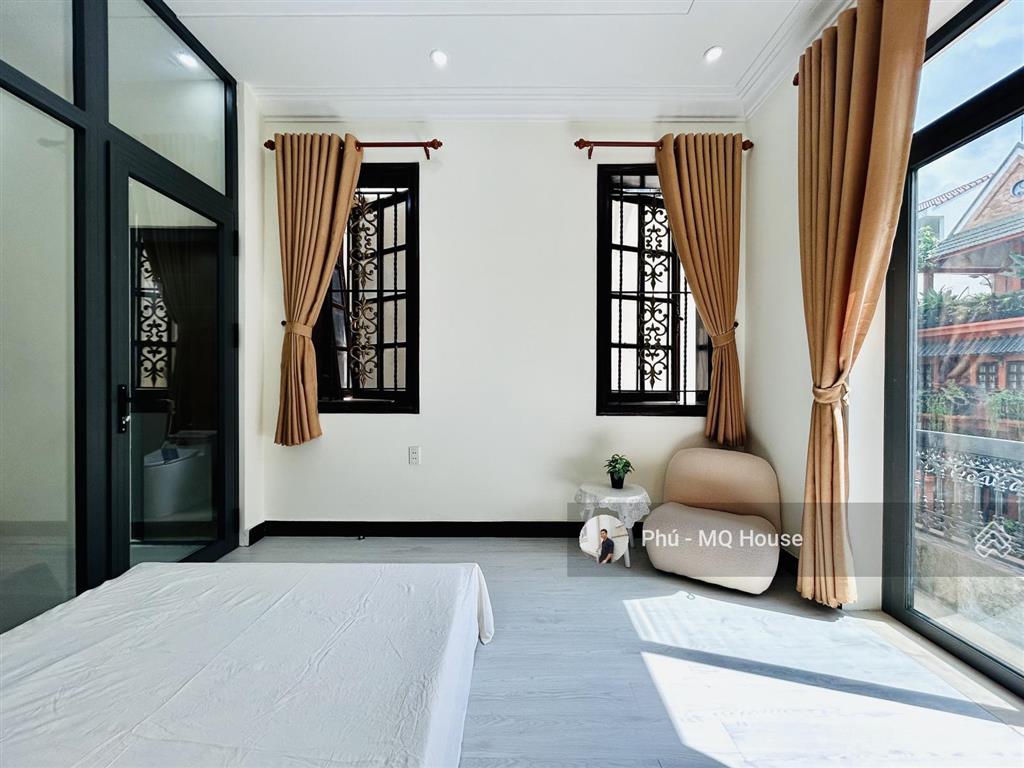 Cho thuê ch 1pn tách bếp  balcon  full nt  mới 100%  gần phan xích long  bv hoàn mỹ  coopmart