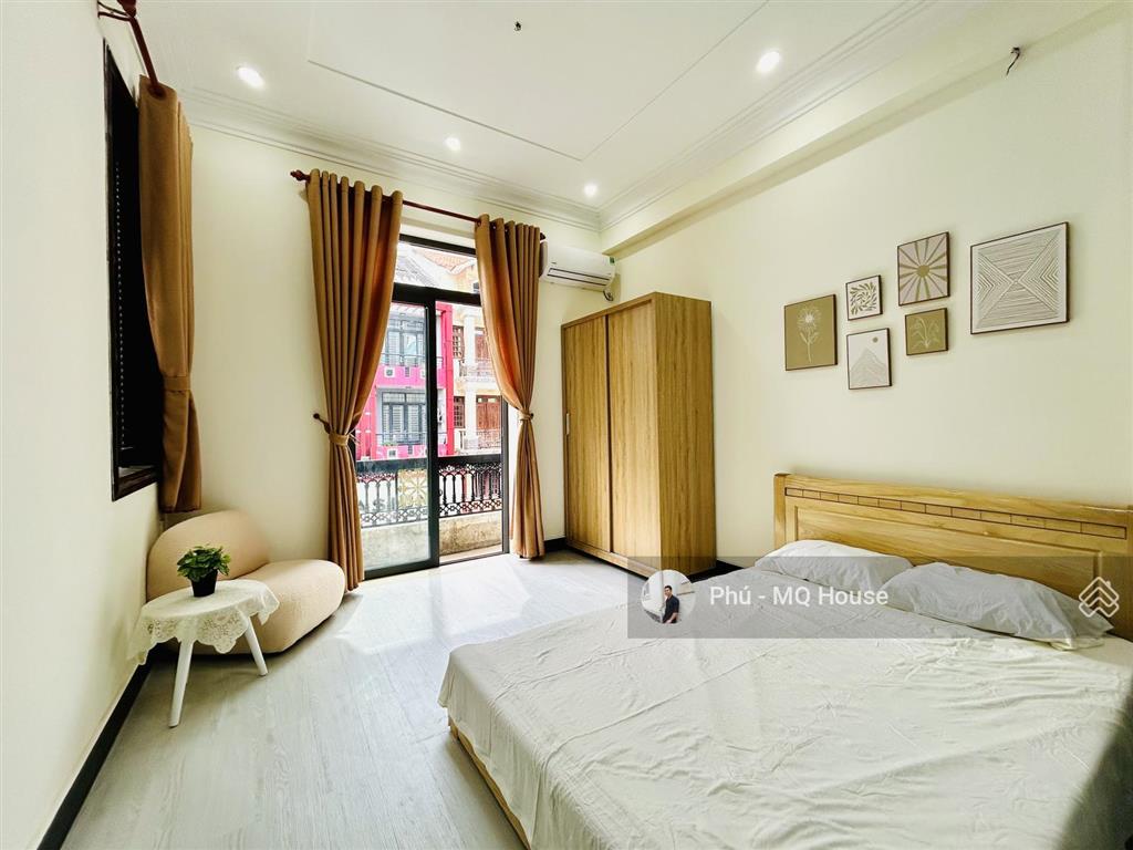 Cho thuê ch 1pn tách bếp  balcon  full nt  mới 100%  gần phan xích long  bv hoàn mỹ  coopmart