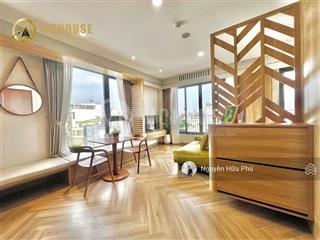 Cho thuê ch 1pn balcon 55m2 | full nt mới 100% | phan đăng lưu | ngã tư phú nhuận | phan xích long