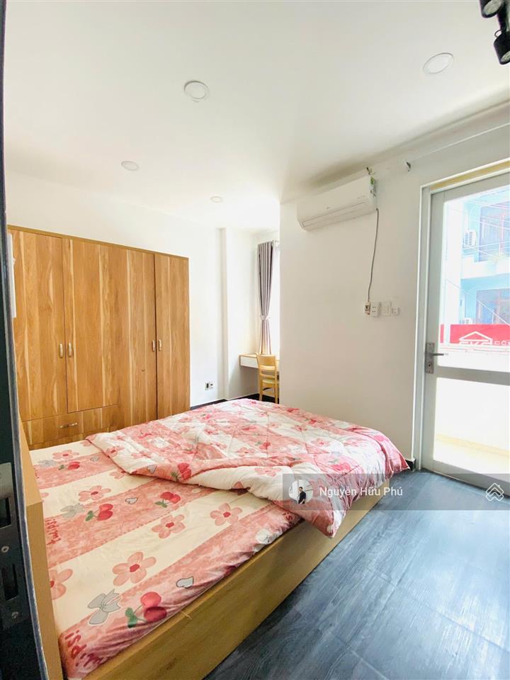 Cho thuê ch 2pn ban công full nt phan xích long | phú nhuận | bờ kè trường sa | 55m² | kế quận 1