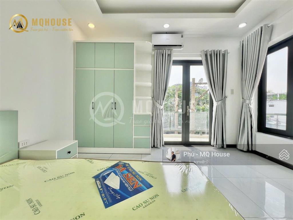 Cho thuê ch 1pn balcon full nt | máy giặt riêng | nguyễn văn đậu | phú nhuận | chợ cây quéo | 50m2