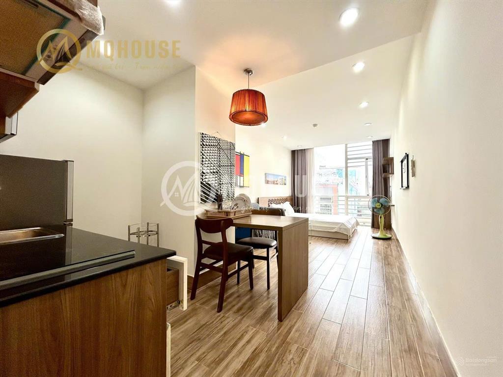 Cho thuê ch 1pn full nt có bv, tm, hầm xe thoáng ngay lê văn sỹ, quận 3, gần nhà thờ ba chuông