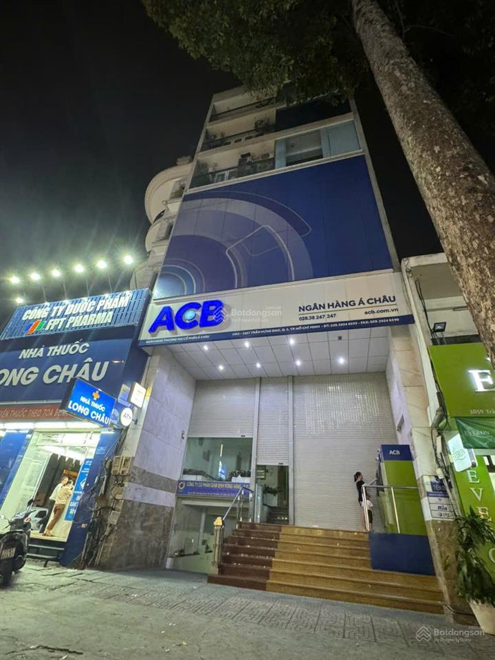 Ngộp sâu 55 còn 35 tỷ. bán nhà nguyễn trãi, q1 (6x20m). hầm 6 tầng, hđ thuê 200tr, bán 35 tỷ