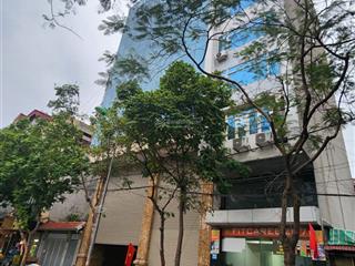 Toà văn phòng 10 tầng  trung tâm quận thanh xuân  vỉa hè rộng
