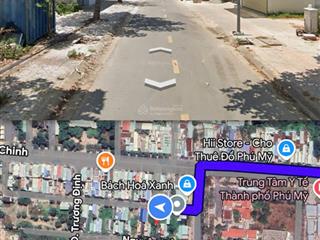 Bán lô đất 5x20m fun thổ cư mặt tiền phạm hữu lầu gần chung cư osimi phú mỹ giá 3ty9