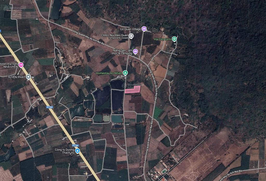 Bán đất tại ninh sơn, tây ninh, giá ưu đãi 2,5 tỷ, diện tích 9585 m2 hot!