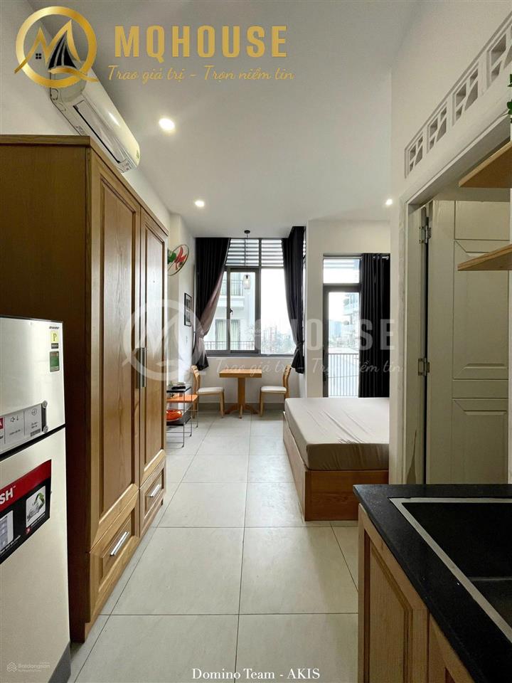 Căn hộ studio ban công view sông gần chợ thảo điền cách ga metro 10 phút di chuyển