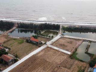 Cần tiền bán gấp lô đất mặt biển hải hòa  nam định