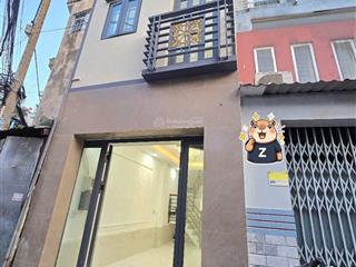 Nhà 1/ hẻm xe hơi đường bà hom p13 q6. dt 4.5x18m