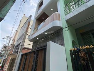 Bán nhà xây mới 4x16m 3 lầu hẻm xe hơi tới nhà đường hồng bàng