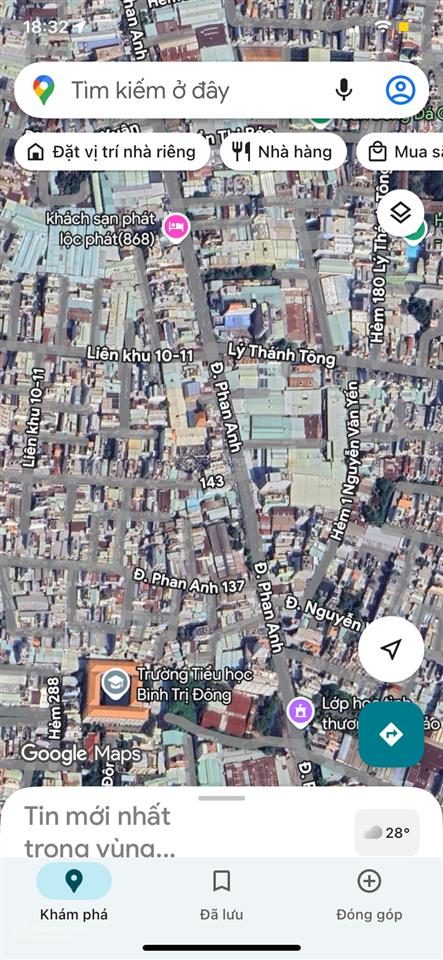 Chính chủ cần bán gấp nhà hxh 7m phan anh, bình trị đông